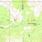 United States Geological Survey Penitentiary Mountain, AZ (1980, 24000-Scale) digital map