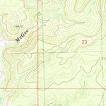 United States Geological Survey Penitentiary Mountain, AZ (1980, 24000-Scale) digital map