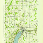 United States Geological Survey Penn Yan, NY (1942, 31680-Scale) digital map