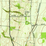 United States Geological Survey Penn Yan, NY (1942, 31680-Scale) digital map