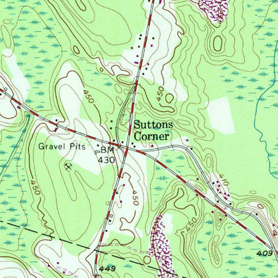 United States Geological Survey Pennellville, NY (1956, 24000-Scale) digital map