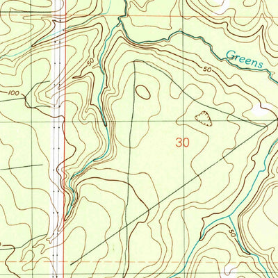 United States Geological Survey Penney Farms, FL (1993, 24000-Scale) digital map