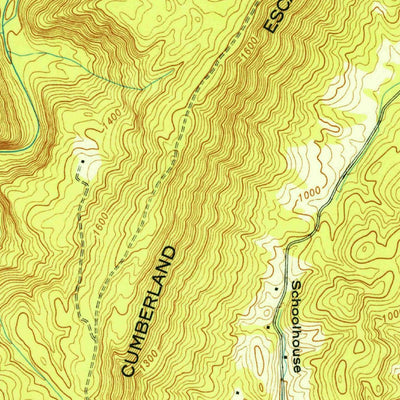 United States Geological Survey Pennine, TN (1949, 24000-Scale) digital map