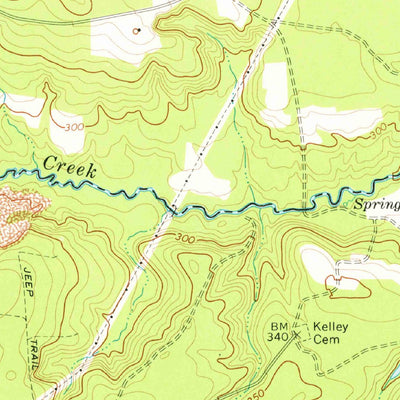 United States Geological Survey Pennington, GA (1972, 24000-Scale) digital map
