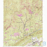 United States Geological Survey Pennington Gap, VA-KY (1955, 24000-Scale) digital map