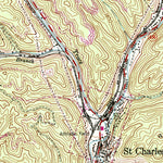 United States Geological Survey Pennington Gap, VA-KY (1955, 24000-Scale) digital map
