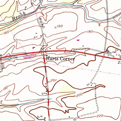 United States Geological Survey Pennington, NJ-PA (1954, 24000-Scale) digital map
