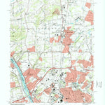 United States Geological Survey Pennington, NJ-PA (1995, 24000-Scale) digital map