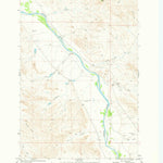 United States Geological Survey Pennock Creek, MT (1969, 24000-Scale) digital map