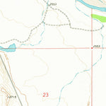 United States Geological Survey Pennock Creek, MT (1969, 24000-Scale) digital map