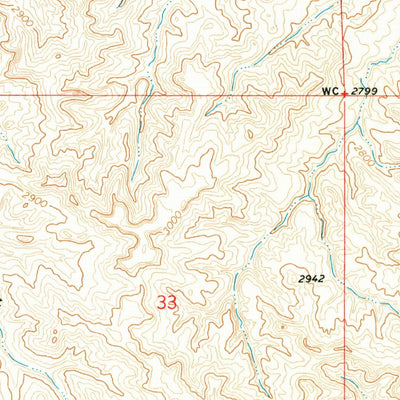 United States Geological Survey Pennock Creek, MT (1969, 24000-Scale) digital map
