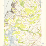 United States Geological Survey Penns Grove, NJ-DE (1951, 24000-Scale) digital map