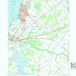 United States Geological Survey Penns Grove, NJ-DE (1967, 24000-Scale) digital map