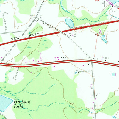 United States Geological Survey Penns Grove, NJ-DE (1967, 24000-Scale) digital map