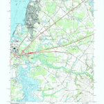United States Geological Survey Penns Grove, NJ-DE (1993, 24000-Scale) digital map