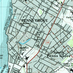 United States Geological Survey Penns Grove, NJ-DE (1993, 24000-Scale) digital map