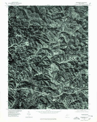 United States Geological Survey Pennsboro, WV (1976, 24000-Scale) digital map