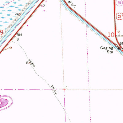 United States Geological Survey Pennsuco, FL (1963, 24000-Scale) digital map