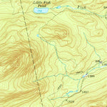 United States Geological Survey Penobscot Lake, ME (1956, 62500-Scale) digital map