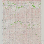United States Geological Survey Penokee, KS (1979, 24000-Scale) digital map