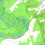 United States Geological Survey Penola, VA (1951, 24000-Scale) digital map