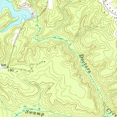 United States Geological Survey Penola, VA (1969, 24000-Scale) digital map