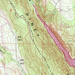 United States Geological Survey Penon Blanco Peak, CA (1962, 24000-Scale) digital map