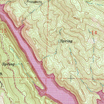 United States Geological Survey Penon Blanco Peak, CA (1962, 24000-Scale) digital map