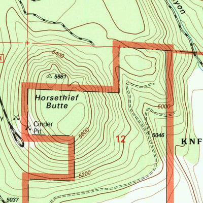 United States Geological Survey Penoyar, CA (2001, 24000-Scale) digital map