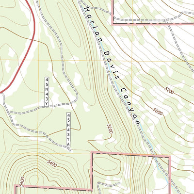 United States Geological Survey Penoyar, CA (2021, 24000-Scale) digital map