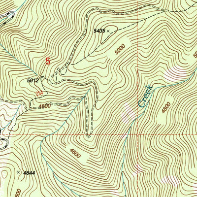 United States Geological Survey Penrose Peak, MT (1999, 24000-Scale) digital map