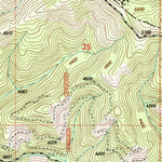 United States Geological Survey Penrose Peak, MT (1999, 24000-Scale) digital map