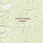 United States Geological Survey Penrose Peak, MT (2020, 24000-Scale) digital map