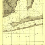 United States Geological Survey Pensacola, FL (1921, 62500-Scale) digital map