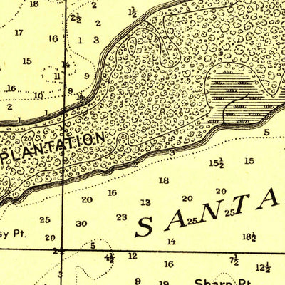 United States Geological Survey Pensacola, FL (1921, 62500-Scale) digital map