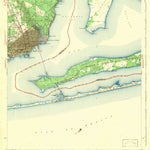 United States Geological Survey Pensacola, FL (1942, 62500-Scale) digital map