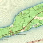 United States Geological Survey Pensacola, FL (1942, 62500-Scale) digital map