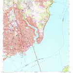 United States Geological Survey Pensacola, FL (1970, 24000-Scale) digital map