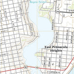 United States Geological Survey Pensacola, FL (2021, 24000-Scale) digital map