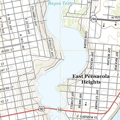 United States Geological Survey Pensacola, FL (2021, 24000-Scale) digital map