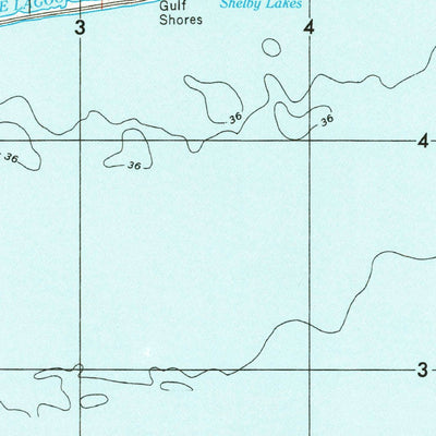 United States Geological Survey Pensacola, FL-AL (1957, 250000-Scale) digital map
