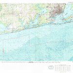 United States Geological Survey Pensacola, FL-AL (1978, 100000-Scale) digital map