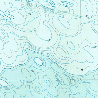 United States Geological Survey Pensacola, FL-AL (1978, 100000-Scale) digital map