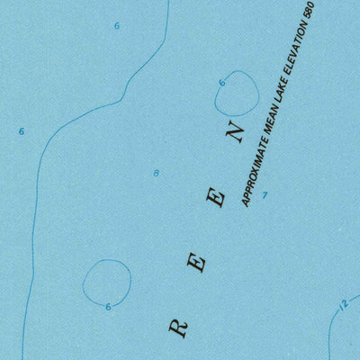 United States Geological Survey Pensaukee, WI (1974, 24000-Scale) digital map