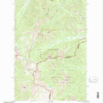 United States Geological Survey Pentagon Mountain, MT (1994, 24000-Scale) digital map