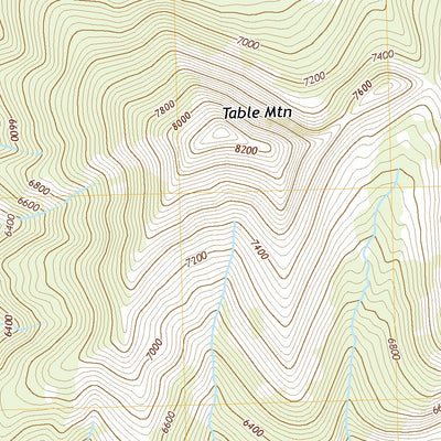 United States Geological Survey Pentagon Mountain, MT (2020, 24000-Scale) digital map