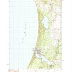 United States Geological Survey Pentwater, MI (1983, 25000-Scale) digital map