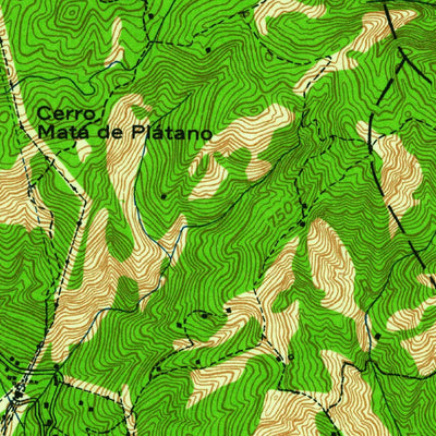 United States Geological Survey Penuelas, PR (1958, 20000-Scale) digital map