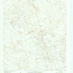United States Geological Survey Penwell SW, TX (1964, 24000-Scale) digital map