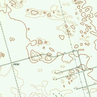 United States Geological Survey Penwell SW, TX (1964, 24000-Scale) digital map